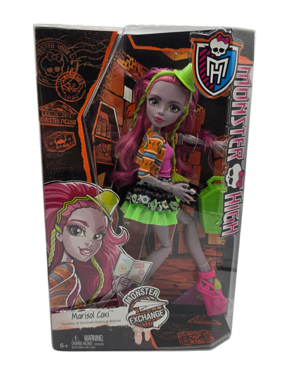 Monster High Monster Exchange Marisol Coxi Doll Mattel New NRFB 1st wave